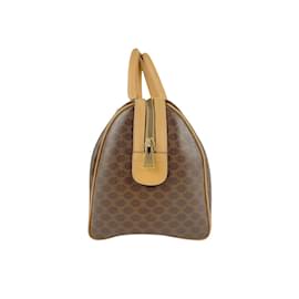 Céline-Celine Macadam Brown Handbag-Brown