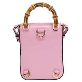 Gucci-Gucci 702106 UZY0T Mini Handbag-Pink
