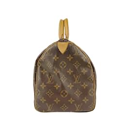 Louis Vuitton-Bolsa Louis Vuitton Monogram Speedy 30-Marrom