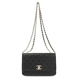 Chanel-Chanel 80982 Chain Wallet-Black