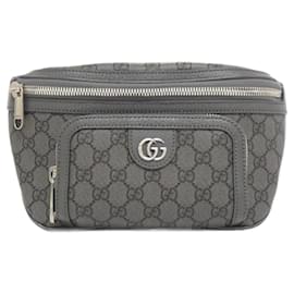 Gucci-Gucci Ophidia 733868 UULHK Waist Handbag-Brown,Black