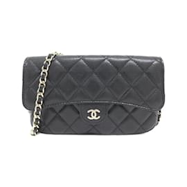 Chanel-Chanel Timeless Classic AP2096 Phone Case-Black