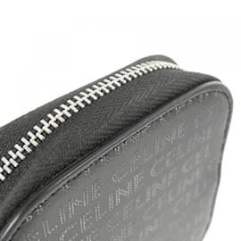 Céline-Celine Squared Coin Purse-Black