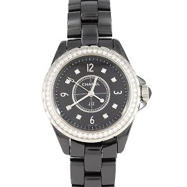 Chanel J12 33mm Ceramic Watch Black