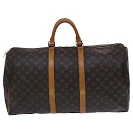 Louis Vuitton-Louis Vuitton Keepall 55-Brown
