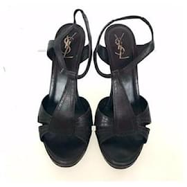 Yves Saint Laurent-Sandals-Brown