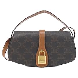 Céline-Celine 10I592DQ2 Handbag-Dark brown