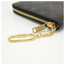 Céline-Celine 10C662BTA Coin & Key Case-Black