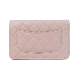 Chanel-Chanel Timeless Classic AP0250 Chain Wallet-Pink