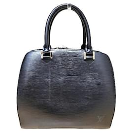 Louis Vuitton-Bolsa Epi Pont Neuf Louis Vuitton-Preto