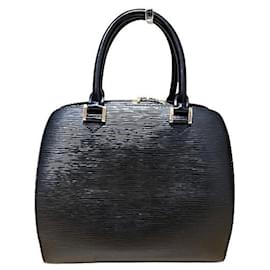 Louis Vuitton-Bolsa Epi Pont Neuf Louis Vuitton-Preto