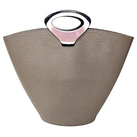 Louis Vuitton-Bolsa Epi Noctumble Louis Vuitton-Bege,Roxo