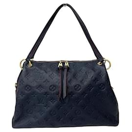 Louis Vuitton-Bolsa Louis Vuitton Empreinte Pontu PM-Vermelho,Azul marinho