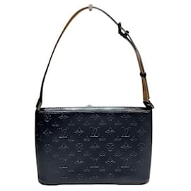 Louis Vuitton-Bolsa de Ombro Alston em Monograma Matte Louis Vuitton-Azul