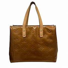 Louis Vuitton-Bolsa Vernis Reed PM Louis Vuitton-Marrom,Roxo