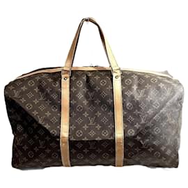 Louis Vuitton-Bolsa Pool 55 Monograma Louis Vuitton-Marrom,Monograma