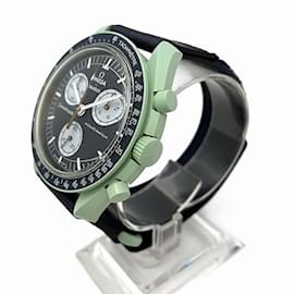 Omega-Omega x Swatch Speedmaster Mission on Earth SO33G100 Quartz Watch-Other