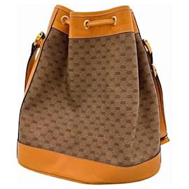 Gucci-Gucci Micro GG Shoulder Bag-Beige