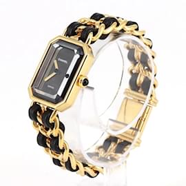 Chanel-Chanel Premiere Gold Plated Quartz Wristwatch-Other