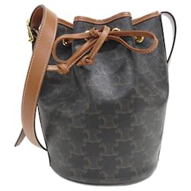 Céline-Celine Small Drawstring Shoulder Bag-Other