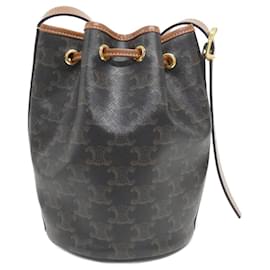 Céline-Celine Small Drawstring Shoulder Bag-Other