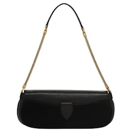 Louis Vuitton-LOUIS VUITTON Bolsa de Ombro Avant Garde em Couro Suede Preto M97093 LV Auth BA550S-Preto
