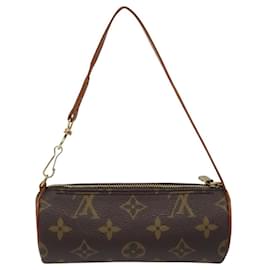 Louis Vuitton-LOUIS VUITTON Monogram Papillon Pouch LV Auth EC897-Monogram