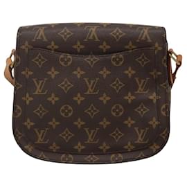 Louis Vuitton-LOUIS VUITTON Monogram Saint Cloud GM Bolsa de Ombro M51242 LV Auth MY324-Monograma