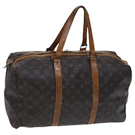 Louis Vuitton-LOUIS VUITTON Monogram Sac Souple 45 Boston Bag M41624 LV Auth BD1045-Monograma