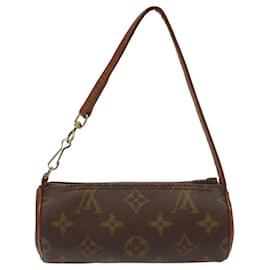 Louis Vuitton-LOUIS VUITTON Monogram Papillon Pouch LV Auth EC889-Monogram