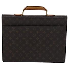 Louis Vuitton-LOUIS VUITTON Monogram Serviette Conseiller Pasta M53331 LV Auth sw182-Monograma
