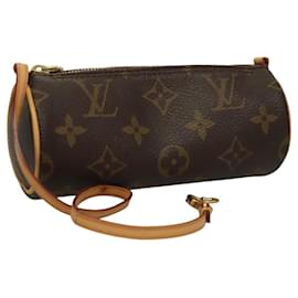 Louis Vuitton-LOUIS VUITTON Monogram Papillon Pouch LV Auth 106793-Monogram