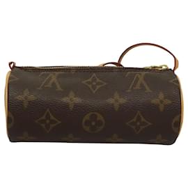 Louis Vuitton-LOUIS VUITTON Monogram Papillon Pouch LV Auth 106793-Monogram
