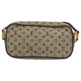 Louis Vuitton-LOUIS VUITTON Monogram Mini Juliet MM Bolsa de Ombro Azul M92004 LV Auth BA870-Azul