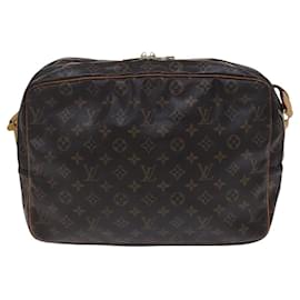Louis Vuitton-LOUIS VUITTON Bolsa de Ombro Monogram Reporter GM M45252 LV Auth hk2306-Monograma