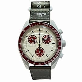 Omega-Omega Moonswatch Mission to Pluto SO33M101 Quartz Watch-Other