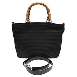 Gucci-Gucci Bamboo Handbag-Black