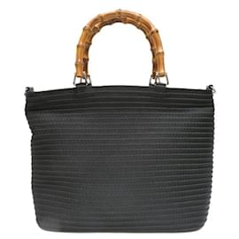 Gucci-Gucci Bamboo Handbag-Black