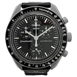 Omega-Omega x Swatch Speedmaster Moonwatch SO33M100 Quartz Watch-Other