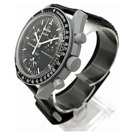 Omega-Omega x Swatch Speedmaster Moonwatch SO33M100 Quartz Watch-Other