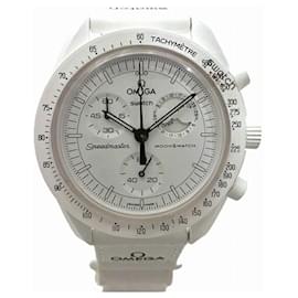 Omega-Omega x Swatch Mission to the Moon Phase Snoopy SO33W700 Quartz Watch-Other