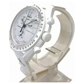 Omega-Omega x Swatch Mission to the Moon Phase Snoopy SO33W700 Quartz Watch-Other