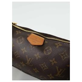 Louis Vuitton-Bolsa de ombro de couro-Marrom