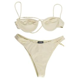 Jacquemus Maillot de bain écru Écru