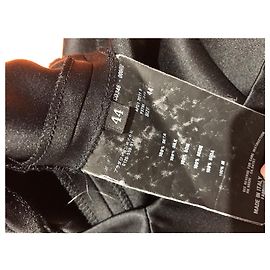 Robe PRADA T.International L Soie Noir