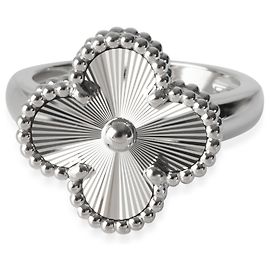 Anillo Vintage Alhambra de Oro Blanco Van Cleef & Arpels Otro