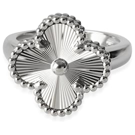 Van Cleef & Arpels-Van Cleef & Arpels White Gold  Vintage Alhambra Ring-Other