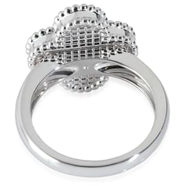 Van Cleef & Arpels-Van Cleef & Arpels White Gold  Vintage Alhambra Ring-Other