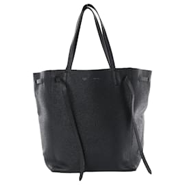 Céline-CELINE Hippo Phantom Small Cabas Tie Shoulder bag in Black-Black