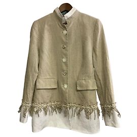 Autre Marque Maiden Lane Linen Jacket Sand Sand